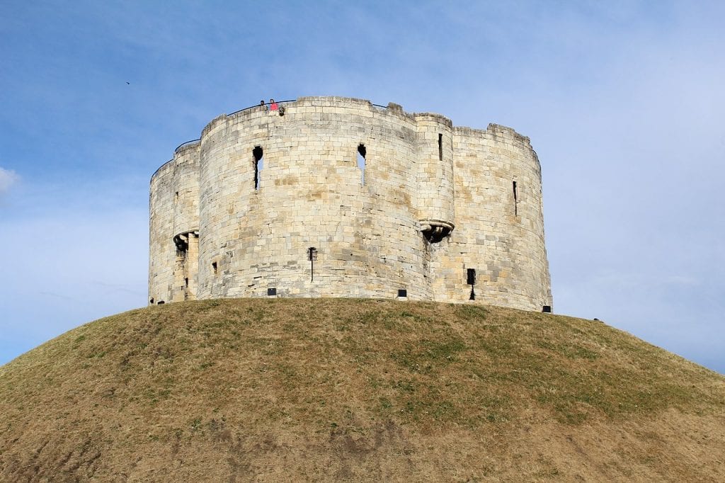 York has many sights and historic features like this fort